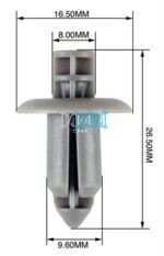 Panel Clips 8-9.6mm(10)