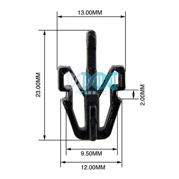 Panel Clips Golf Upper Slip Moulding