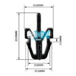 Panel Clips Grille (10)
