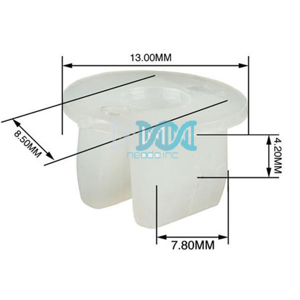Panel Clips Screw Saddles 8mm (100 pieces)