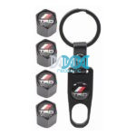 Valve Caps Set With Key Ring Trd