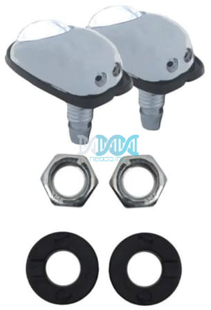 Windscreen Washer Nozzel With White Light