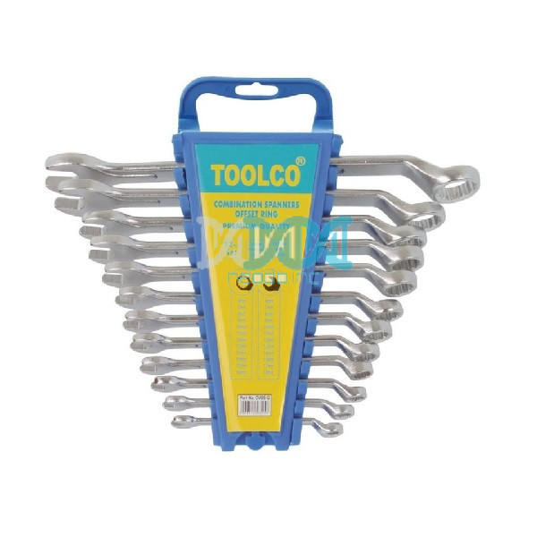 Chrome Vanadium Offset Sp/Set 6-19 12 Piece
