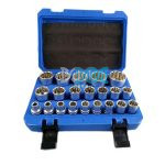 19 Piece Square Tooth Socket Set 8-32mm