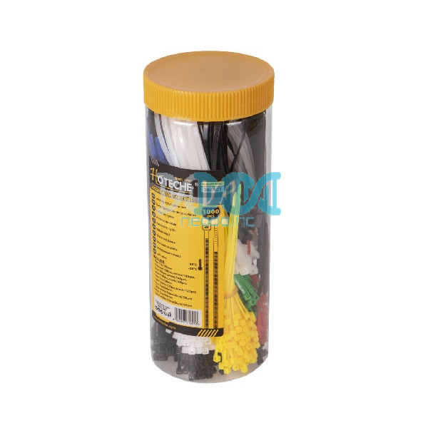 Cable Ties Nylon Assorted 1000 Piece