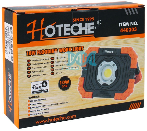 Hoteche Led Flood Worklight – 10 Watt / 600 Lumens