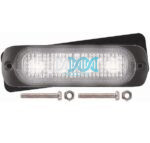 Led Warning Lamp White 12-24V 18Funct.