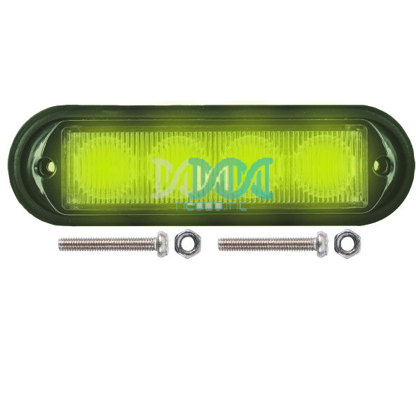 Led Warning Lamp Yellow 12-24V 18Funct.