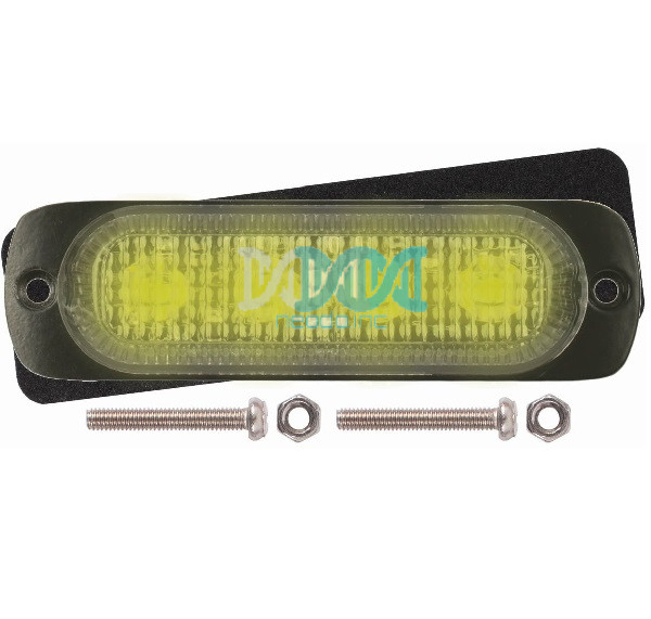 Led Warning Lamp Yellow 12-24V 18Funct.