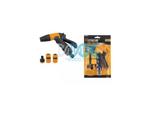 Spray Gun Set 4 Piece Adjustable Spray