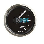 Trim Gauge 52mm Black Face With Stainless Steel