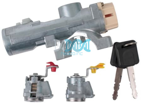 Ignition Set Navara 3 Piece Ignition  + 2 Door Locks