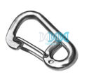 Spring Snap Hook 6mm Ss316