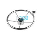 Steering Wheel 15 With Knob 316 Stanless Steel