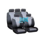 Car Seat Cover 9 Piece Grey Rapid