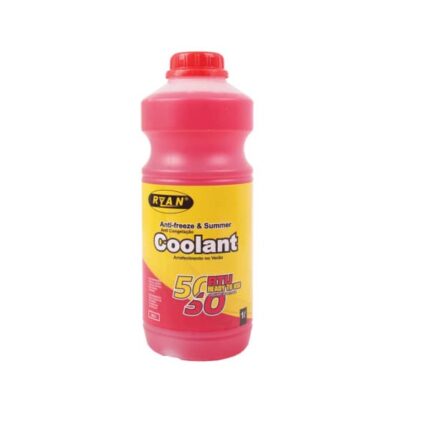 Ryan Anti-Freeze And Summer Coolant – Rtu – Red – 1 Litre
