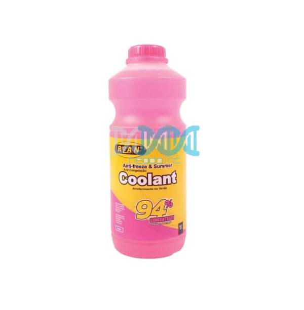 Ryan Anti-Freeze And Summer Coolant – 94% – Pink – 1 Litre