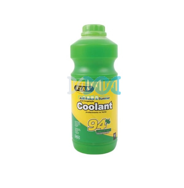 Ryan Anti-Freeze And Summer Coolant – 94% – Green – 1 Litre