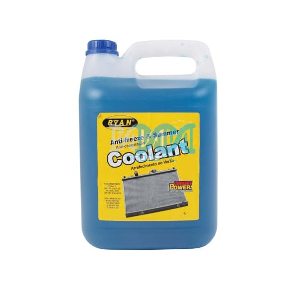 Ryan Anti-Freeze And Summer Coolant – Blue – 5 Litre