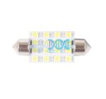 Led Globe Festoon 12-24V 16 Leds 10 x 41mm - Led Chip 4014 Base SV8.5