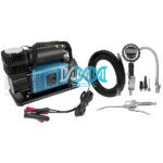 Heavy Duty Dual Cylinder Mini Air Compressor with Air Tank -12V 150psi