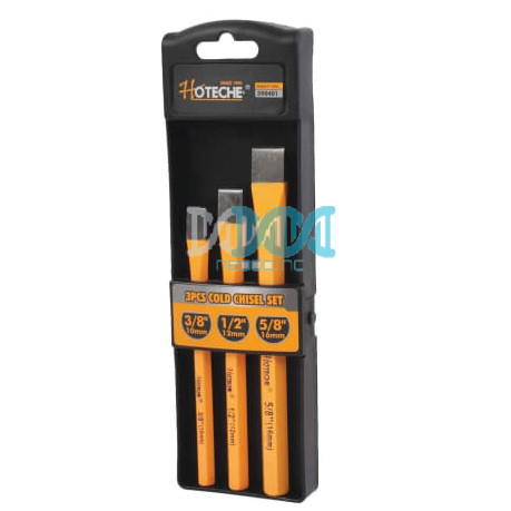 Hoteche Cold Chisel Set – 3Piece