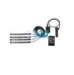 Led Atmosphere Light Strips 36Leds 3W 12V With Remote Control