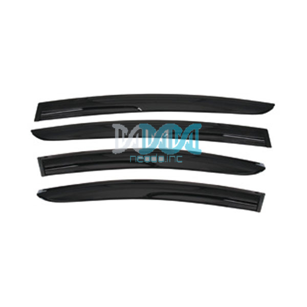 4 Piece Windshield Set Chevrolet Cruze Sedan 17-, 1.5mm Thickness /Black