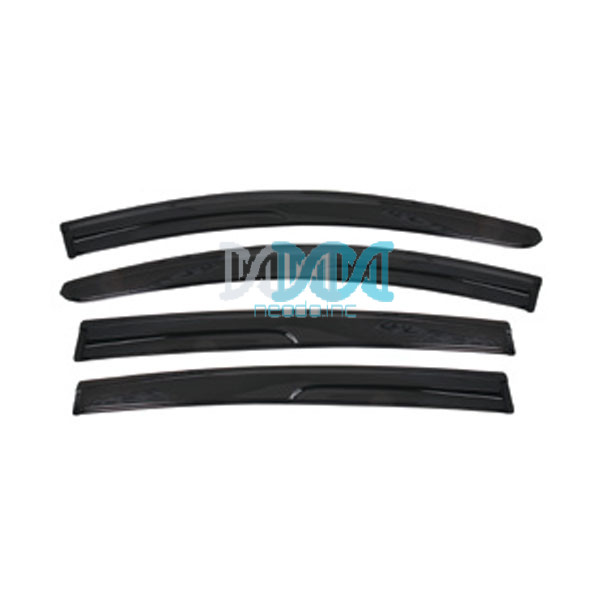 4 Piece Windshield Set Hyundai Creta 2014-, 1.5mm Thickness /Black