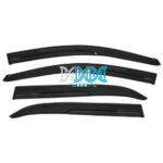 4 Piece Windshield Set Hyundai Grand I10 14-, 1.5mm Thickness /Black