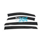 4 Piece Windshield Set Kia Sportage 2016-, 1.5mm Thickness /Black