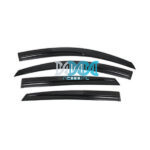 4 Piece Windshield Set Honda Accord 2018-, 1.5mm Thickness /Black