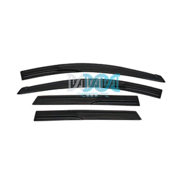 4 Piece Windshield Set Nissan Tiida 2011-18 1.5mm Thickness /Black