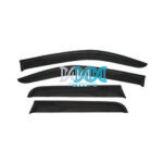 4 Piece Windshield Set Amarok 2010-2015, 1.5mm Thickness /Black
