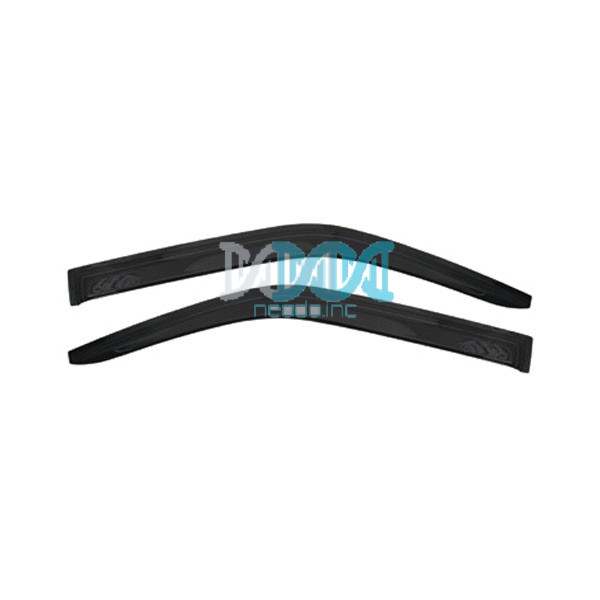 2 Piece Windshield Set Kombi T6, 1.5mm Thickness /Black