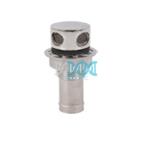 Stainless Steel Thru-Hull Vent Straight Type D:16mm