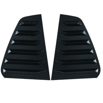 Quarter Glass Louver Golf7 Matt/Blk Set