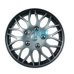 16 Wheel Cover Gun Metal/Silverver Single only