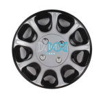 13 Silver & Black Wheel Cover