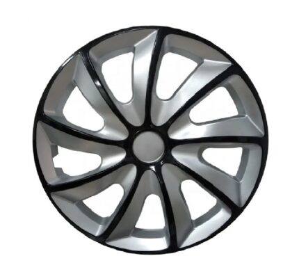 14 InchSilver & Black Wheel Cover