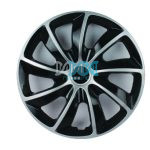 15 Silver & Black Wheel Cover