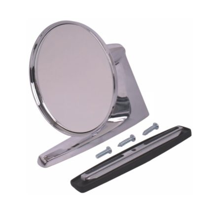 Universal Side Wing Mirrors Chrome Round
