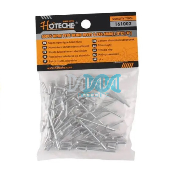 Pop Rivets – 3.2mm x 6.4mm (50 Pieces)