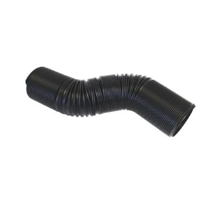 Plastic Concertina Air Hose Black