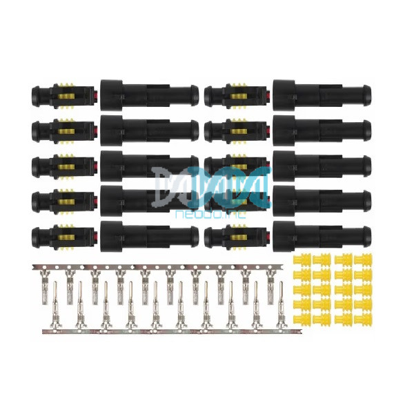 NEO-15747 Weatherproof Terminal Connector Set - 1 Way - 1.5mm Cable - 10 Pack