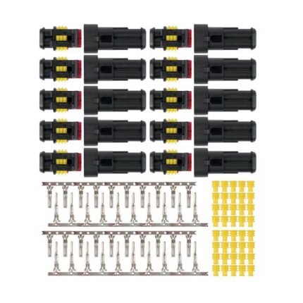 Weatherproof Terminal Connector Set - 2 Way - 1.5mm Cable - 10 Pack