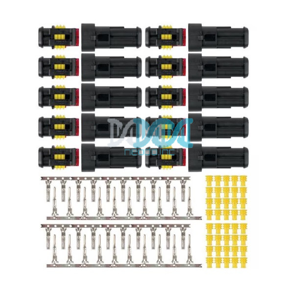NEO-15748 Weatherproof Terminal Connector Set - 2 Way - 1.5mm Cable - 10 Pack