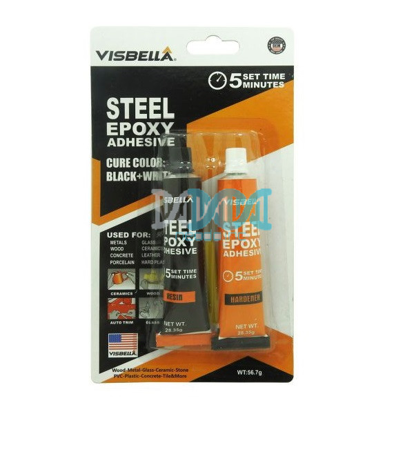 Visbella Epoxy Steel Kwik-Set 2X20Ml