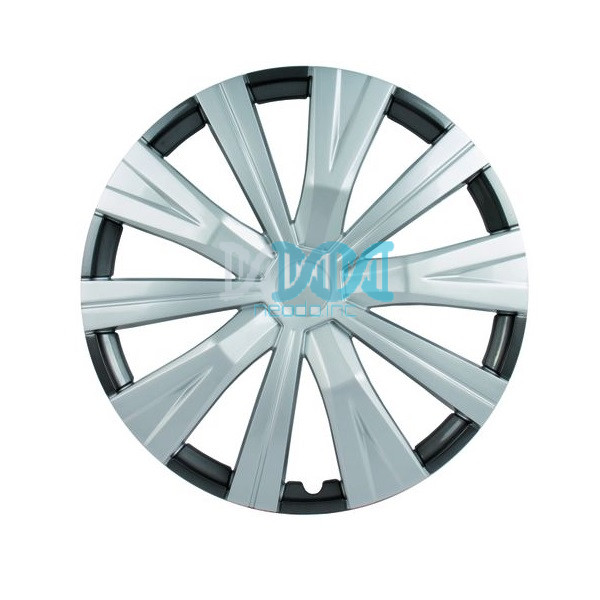 16-Inch Silver and Charcoal Wheel Covers