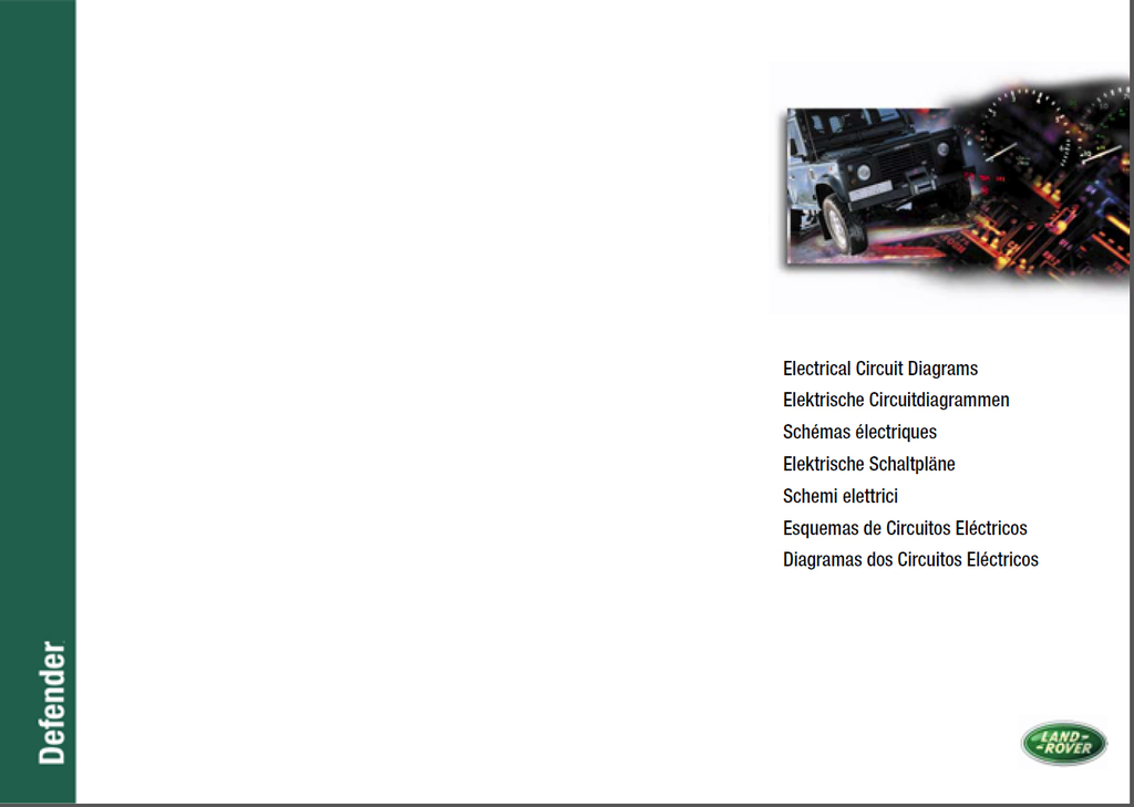 Land Rover Defender Electrical Circuit Diagram